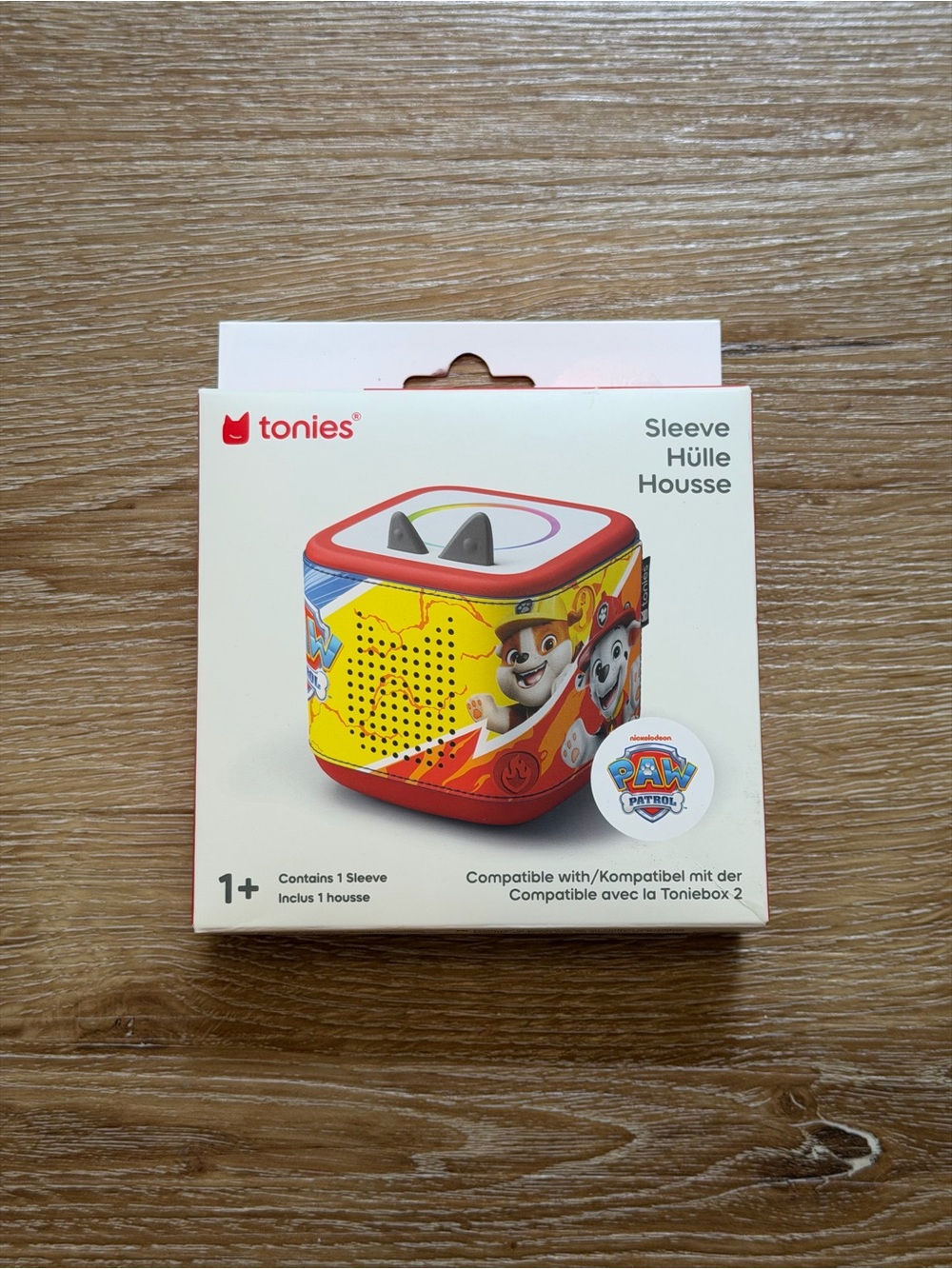 tonies PAW Patrol Red & Yellow Toniebox Sleeve - Kids Learning Toy Accessory